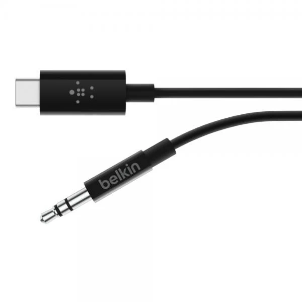 Belkin CAVO AUDIO 3.5MM CON CONNETTORE USB-C 0,9 M [F7U079BT03-BLK]