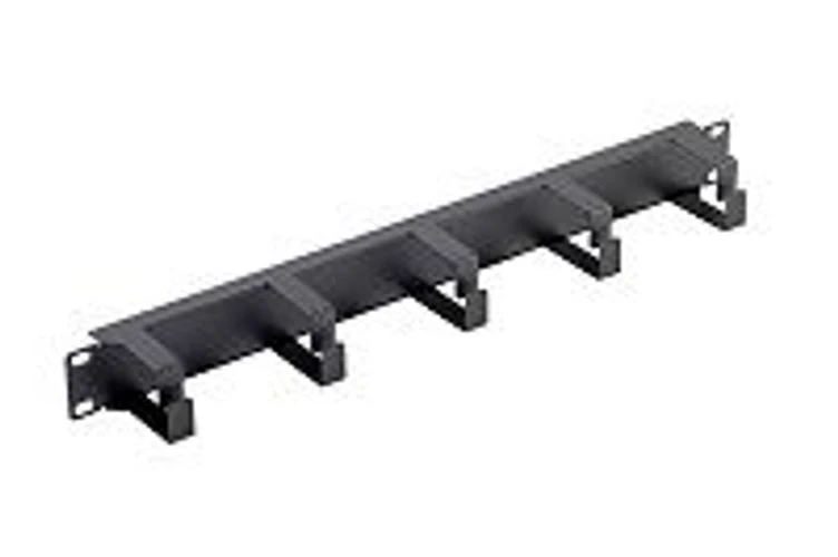 Pannello guidacavi 19''Nero con 5 anelli h.70 1U [309295]