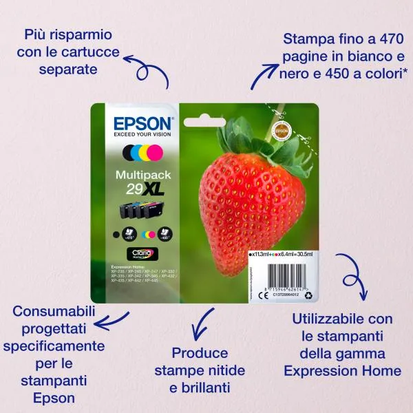 Epson T2986 strawberry multipack std [C13T29864012]