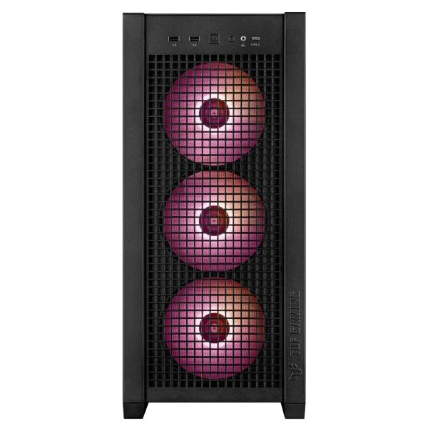 ASUS CASE TUF GAMING GT302 TG ARGB BLACK [90DC00I0-B19000]