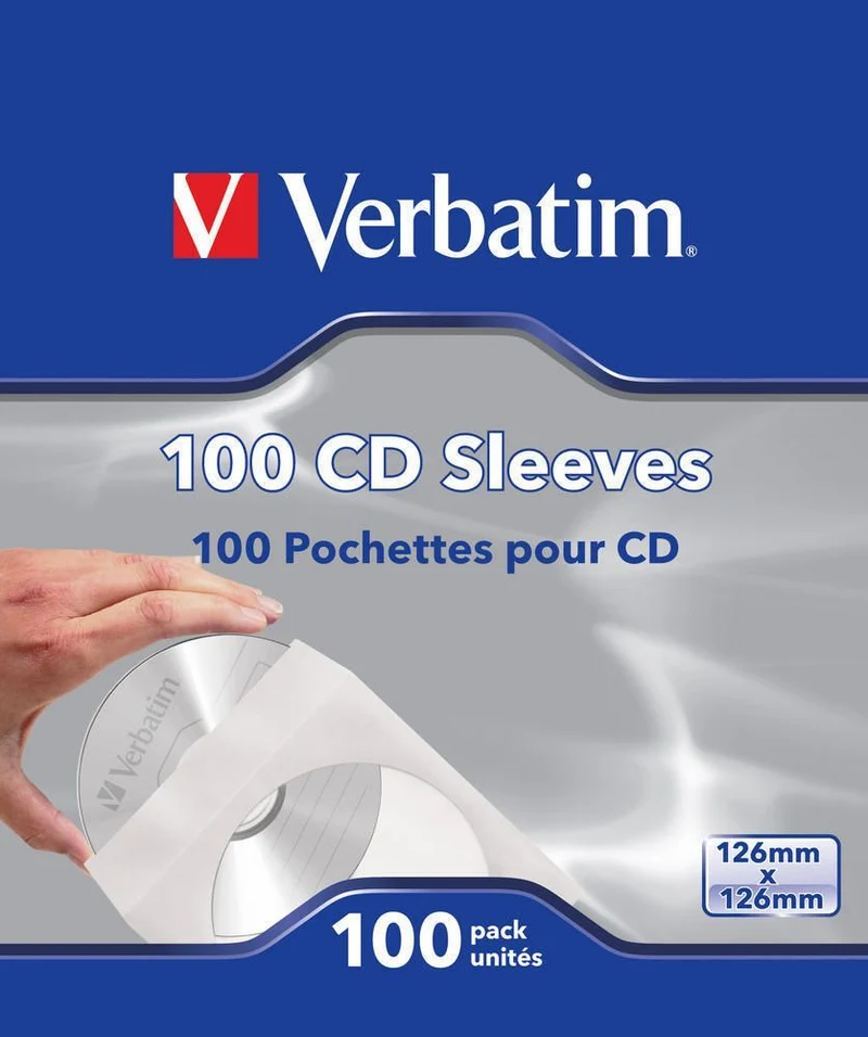 Verbatim 100 custodie per CD (carta) [49976]