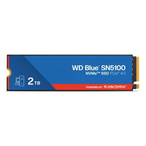 WESTERN DIGITAL SSD INTERNO BLU SN5100 M2 PCI EXPRESS 2TB [WDS200T5B0E]