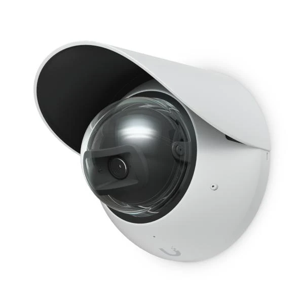 Ubiquiti - Dome camera accessory for optimal image quality and protection from the elements when installed outdoors on a wall or pole. White [UACC-Dome-WS-W]