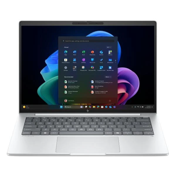 HP EliteBook 8 G1a Next Gen AI PC Wolf Pro Security Edition Copilot+ PC AMD Ryzen AI 7 350 Computer portatile 35,6 cm (14") WUXGA 16 GB DDR5-SDRAM 512 GB SSD Wi-Fi 7 (802.11be) Windows 11 Pro Argento [D76LTET#ABZ]