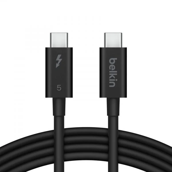 Belkin INZ005HQ1MBK Cavo Thunderbolt 1 m 120 Gbit/s Nero [INZ005HQ1MBK]