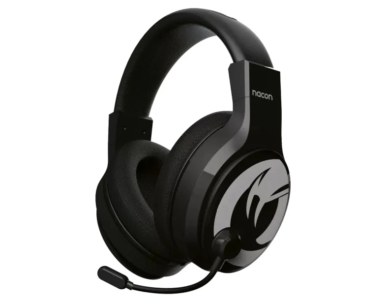NACON CUFFIE GAMING GH-120BLK PC PS4 XB1 NERE [PCGH-120BLK]