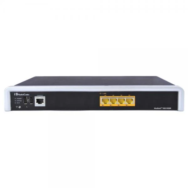 Audiocodes Mediant 500 ESBC with 1 E1/T1 voice upgr with software license for SBC [M500-V-1ET]