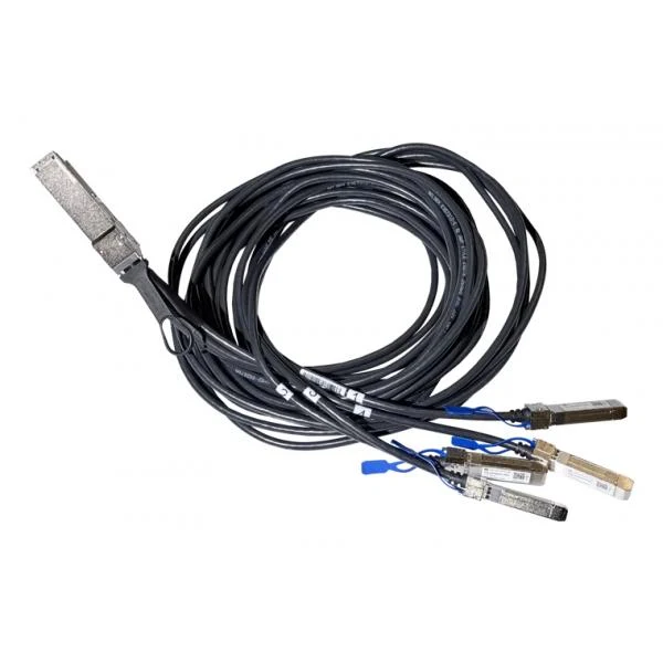 Mikrotik - DQ+BC0003-DS+ - Cavo DAC da QSFP56 200G a 4 x 50G - 3 metri. [DQ+BC0003-DS+]