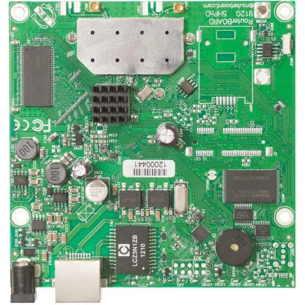 MikroTik, RouterBOARD 911G with 600Mhz Atheros CPU, 32MB RAM, 1xGigabit LAN, built, in 5Ghz [RB911G-5HPnD]