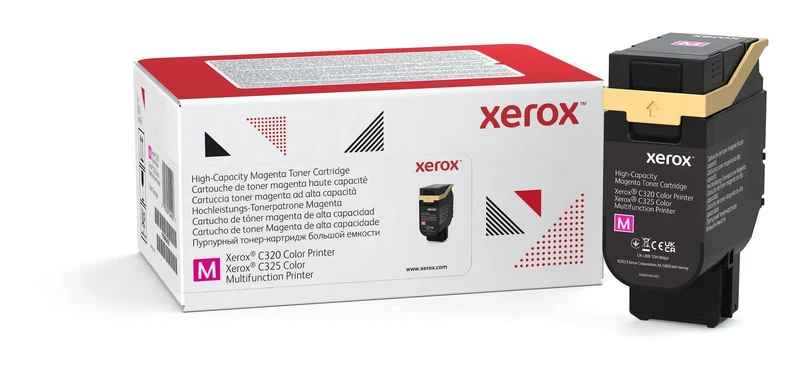 Xerox Cartuccia toner Magenta a Alta capacità da 5500 Pagine per Stampante a colori C320/multifunzione a colori C325 (006R04829) [006R04829]