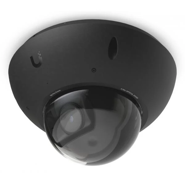 Ubiquiti - Telecamera PoE+ 4K resistente alle intemperie e agli atti vandalici con motore AI Multi-TOPS, zoom ottico 2,36x e ampio sensore CMOS da 1/1,2" per una nitidezza eccezionale in condizioni di [UVC-G6-Pro-Dome-B]