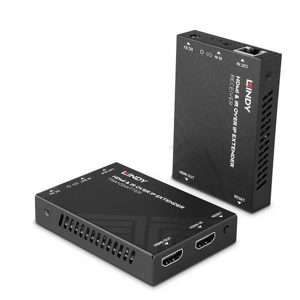 LINDY No. 38398 - Extender HDMI & IR over IP [LIN-38398]