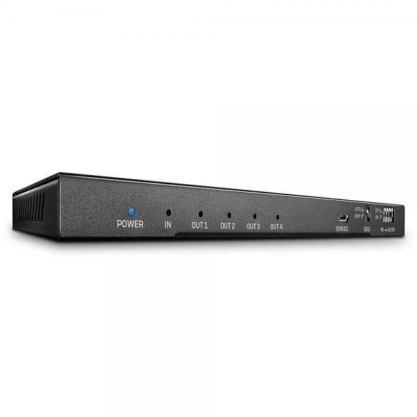 LINDY No. 38231 - Splitter HDMI 18G con Audio & Downscaling, 4 Porte [LIN-38231]