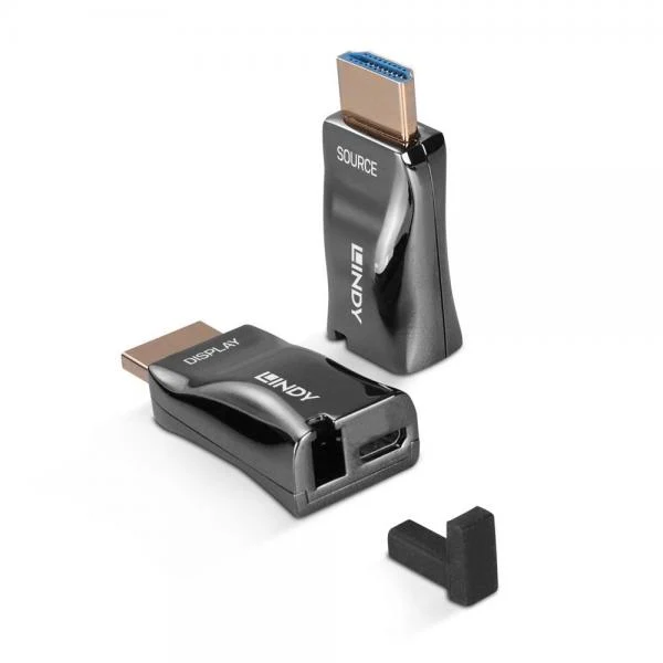 LINDY No. 38392 - Extender Dongle HDMI 4K60 su Fibra Ottica, 300m [LIN-38392]