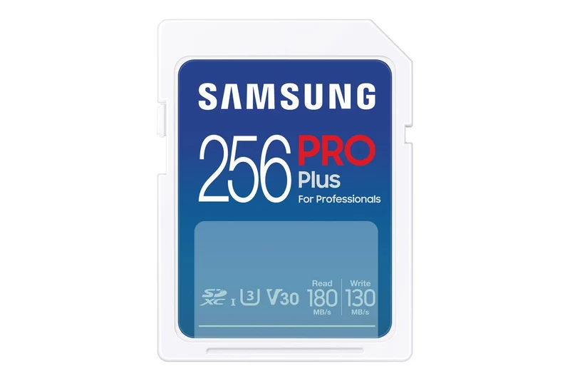 Samsung PRO Plus SD Card - Scheda di memoria 256GB (2023) [MB-SD256S/EU]
