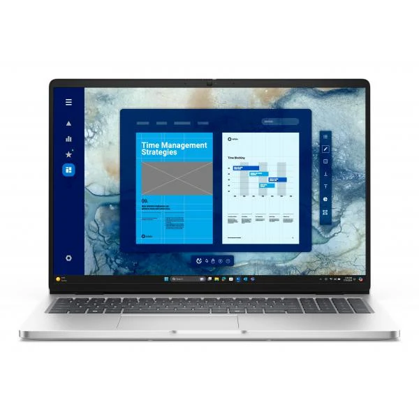 DELL Pro 16 PC16250 Intel Core Ultra 7 255U Computer portatile 40,6 cm (16") Full HD+ 16 GB DDR5-SDRAM 512 GB SSD Wi-Fi 6E (802.11ax) Windows 11 Pro Platino Italiano [13F7M]