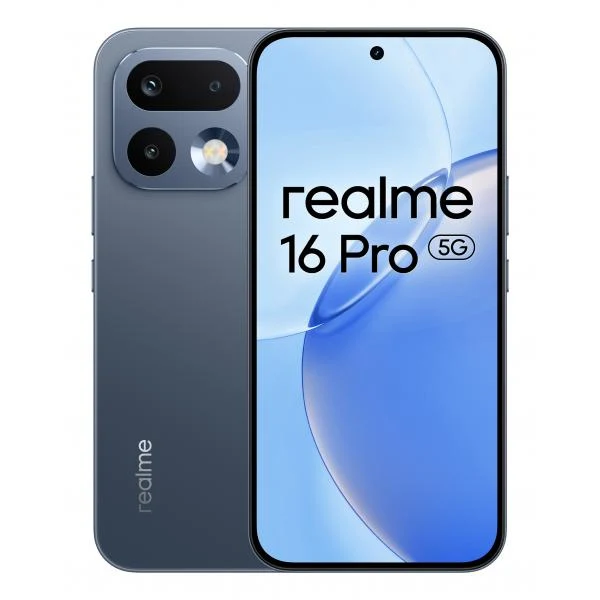 realme 16 Pro 17,2 cm (6.78") Doppia SIM 5G 8 GB 512 GB 6500 mAh Grigio [0164610300]