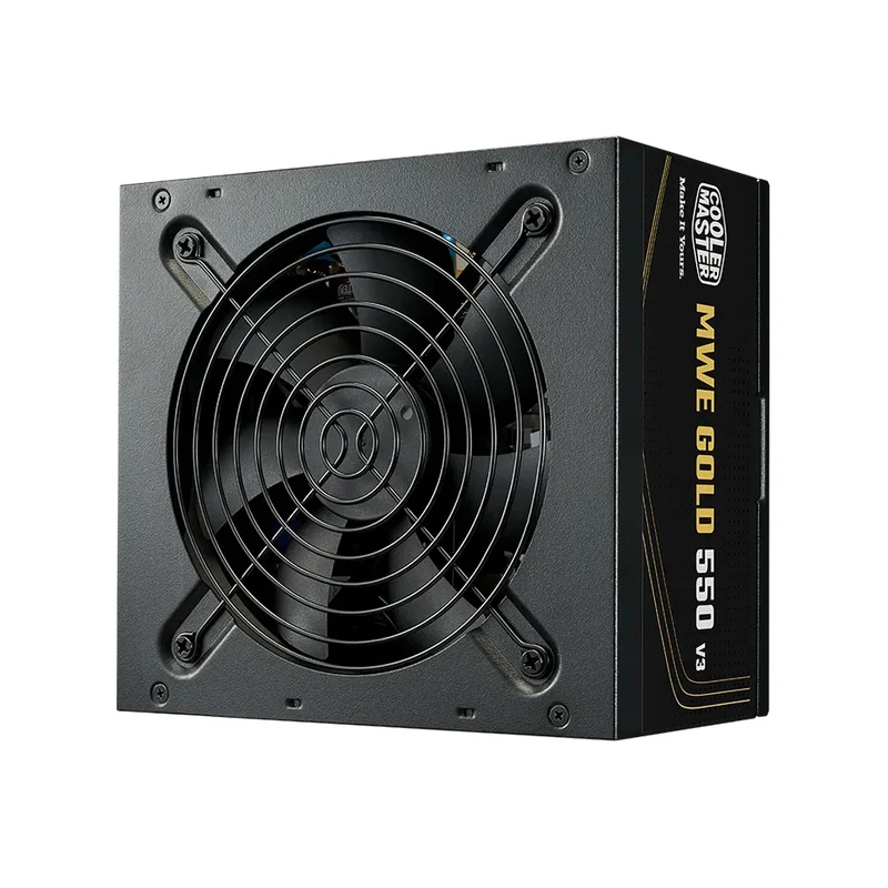 COOLER MASTER ALIMENTATORE MWE GOLD 850 V3, UK, 850W 80+GOLD NON MODULARE ATX 3.1 VENTOLA 120MM, GAR [MPE-8506-ACAG-BUK]