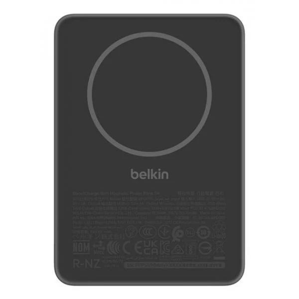 Belkin BPD010hqBK 5000 mAh Carica wireless Nero [BPD010HQBK]