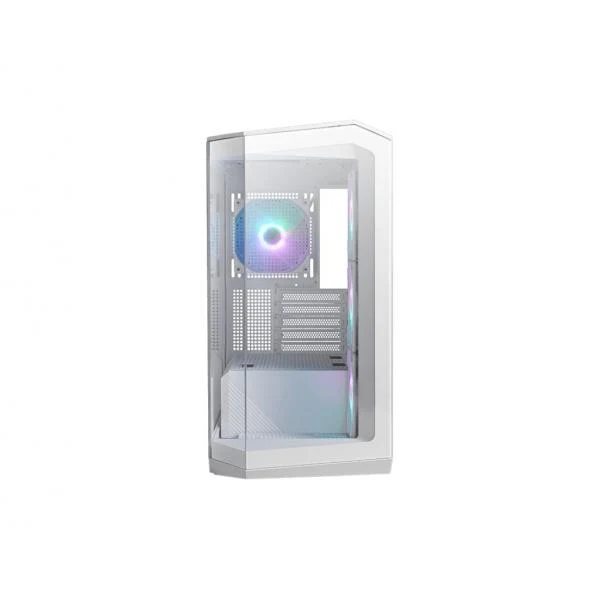 MSI MAG PANO M100R PZ Micro Tower Bianco [306-7G24W28-HH9]