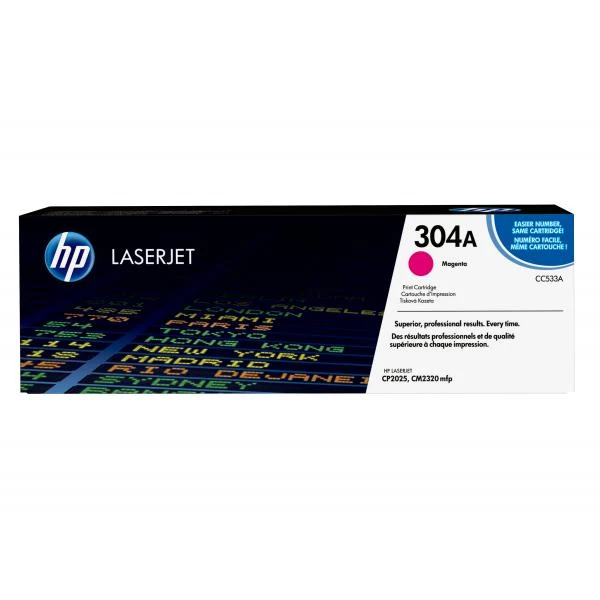 HP TONER MAGENTA PER CLJ CP2025/CM2320 CC533A [CC533A]
