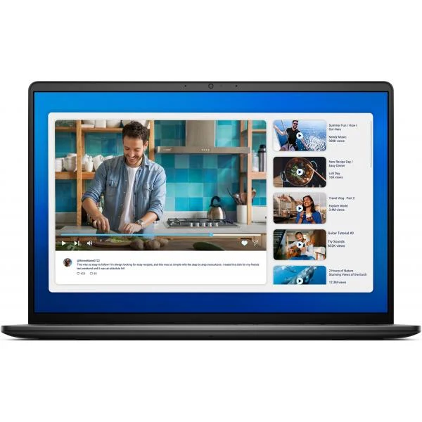 DELL DC16250 Intel Core 5 120U Computer portatile 40,6 cm (16") Full HD+ 16 GB DDR5-SDRAM 512 GB SSD Wi-Fi 6 (802.11ax) Windows 11 Pro Nero Italiano [TGYYM]