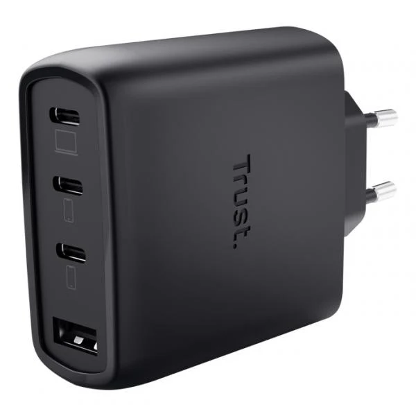 Trust Maxo 65W Universale Nero AC Ricarica rapida Interno [26067]