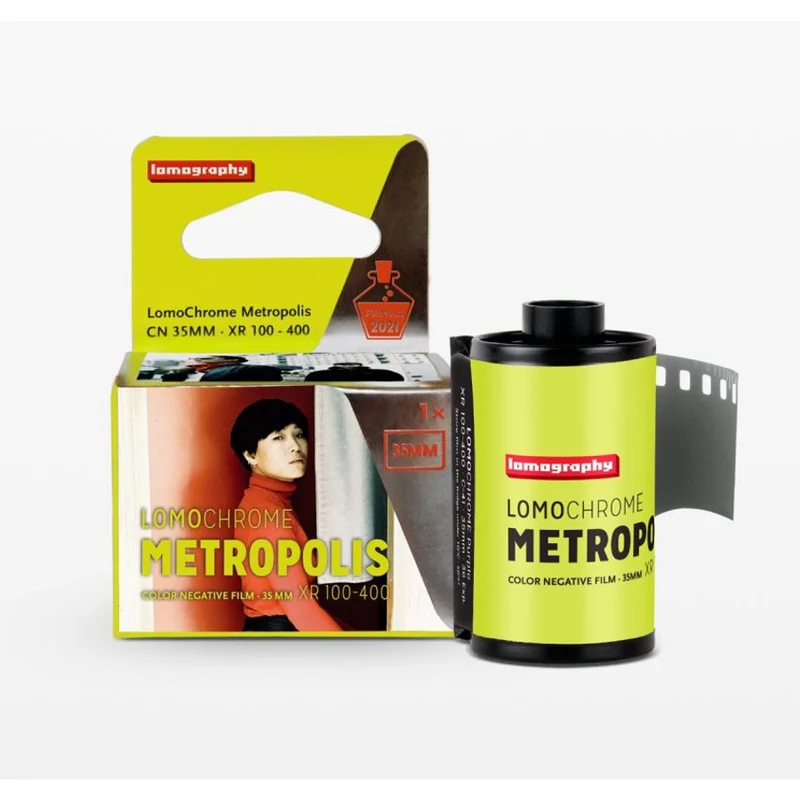 Lomochrome Pellicola Chrome Metropolis S 135/36P 100-400 ISO