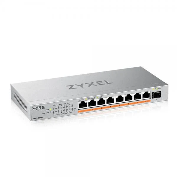 Zyxel XMG-108HP Non gestito 2.5G Ethernet (100/1000/2500) Supporto Power over Ethernet (PoE) [XMG-108HP-EU0101F]