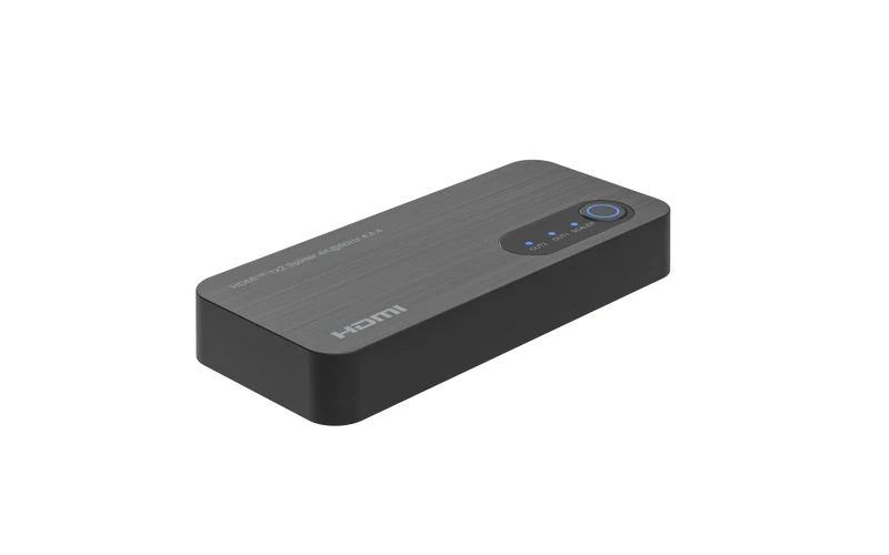 Splitter HDMI 1x2, 18G HDMI 2.0 4K2K@60Hz, con Downscaler