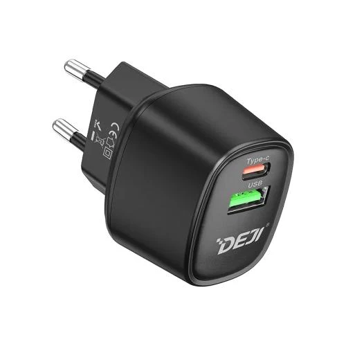 DEJI Caricatore USB e Type C 20W