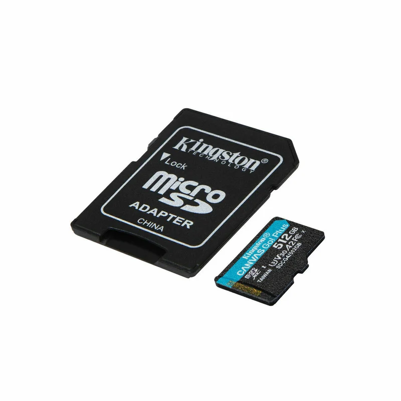 Micro SD Memory Card with Adaptor Kingston SDCG4/512GB 512 GB