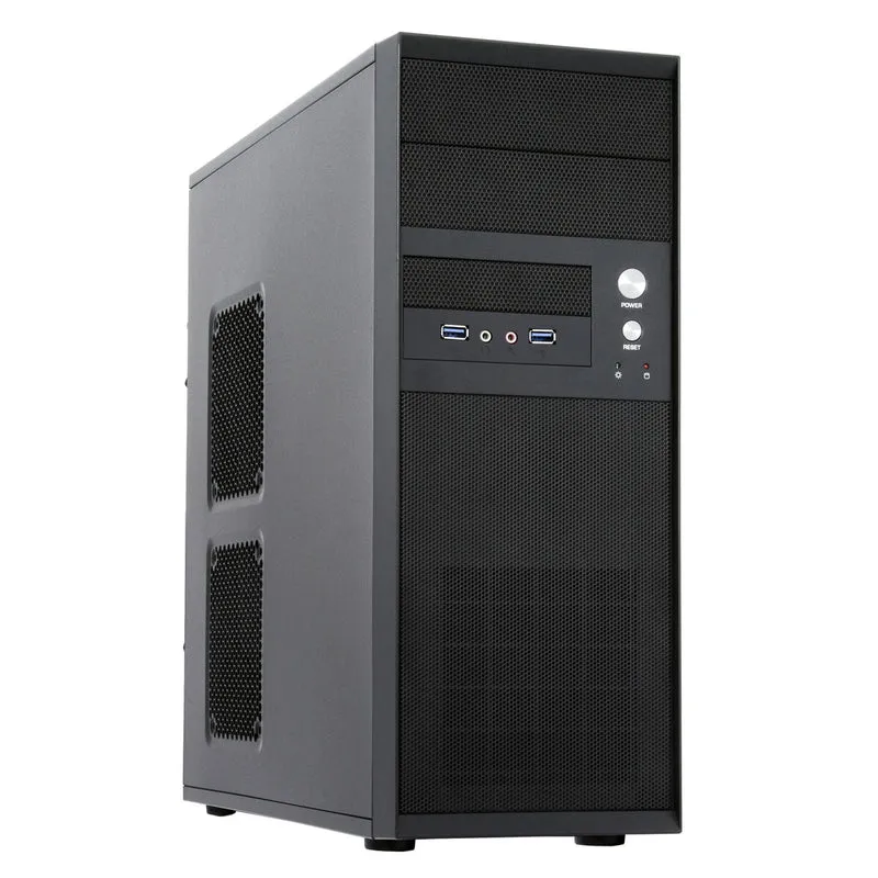 ATX Semi-tower Box Chieftec CQ-01B-U3-OP Black