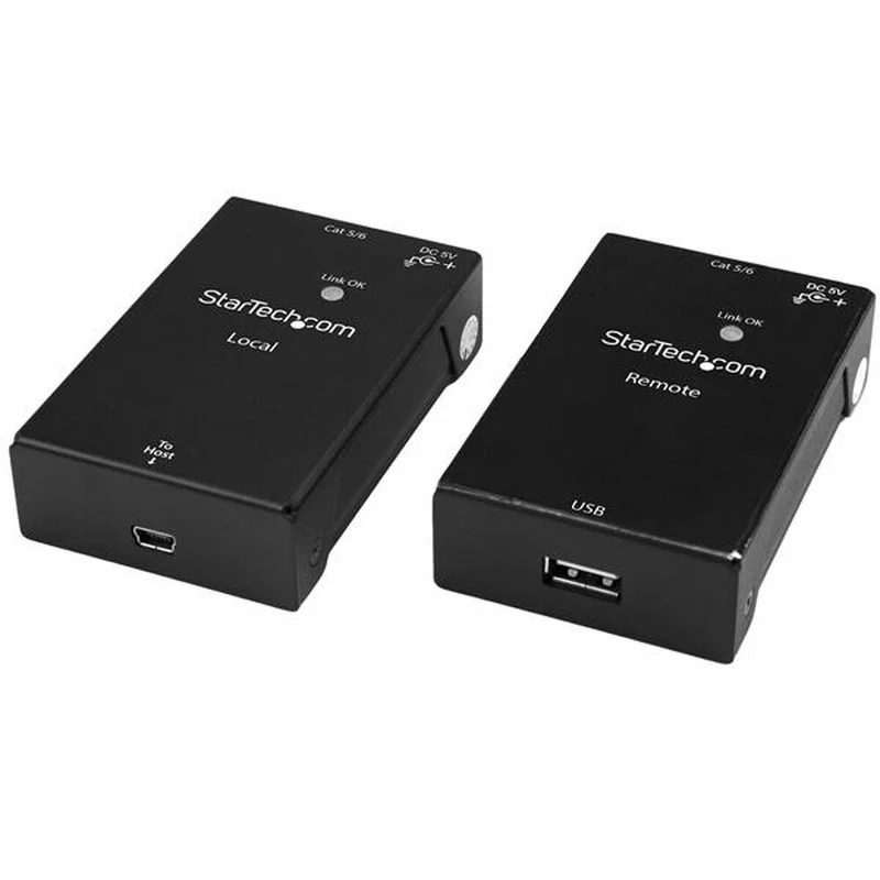 Extension Startech USB2001EXTV Black