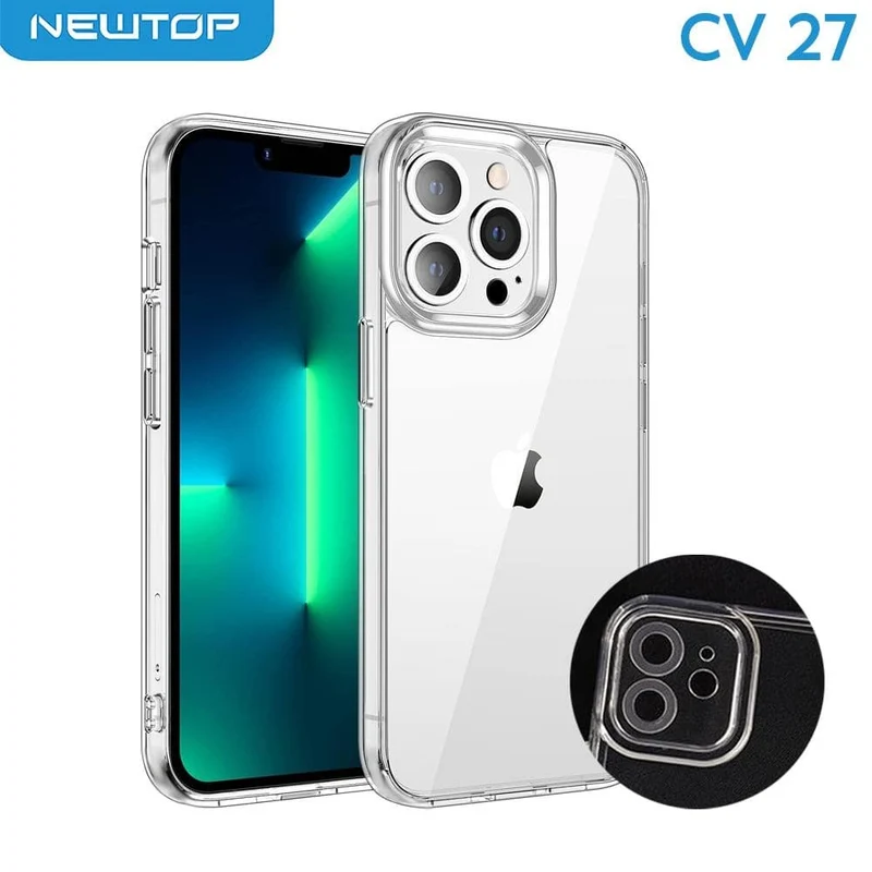 NewTop Cover TPU con protezione fotocamera per iPhone 12 Pro