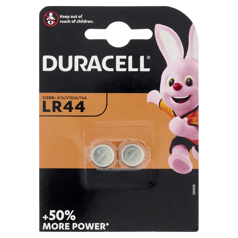 Duracell LR44 (Confezione da 2) – Potenza Extra per Dispositivi di Precisione