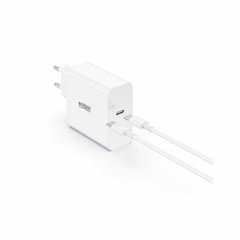 Portable charger Urban Factory PSC65UF (2 m) White