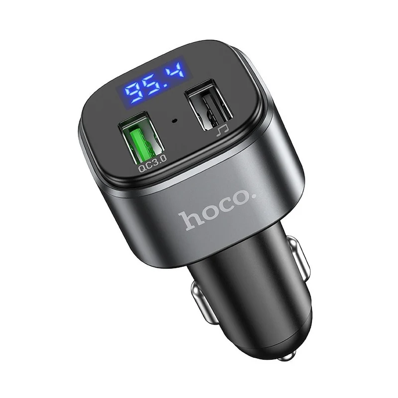 Hoco caricabatteria da auto + trasmettitore FM