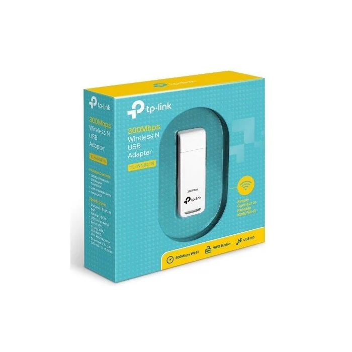 TP-Link Scheda di rete wireless USB TL-WN821N 300Mbps