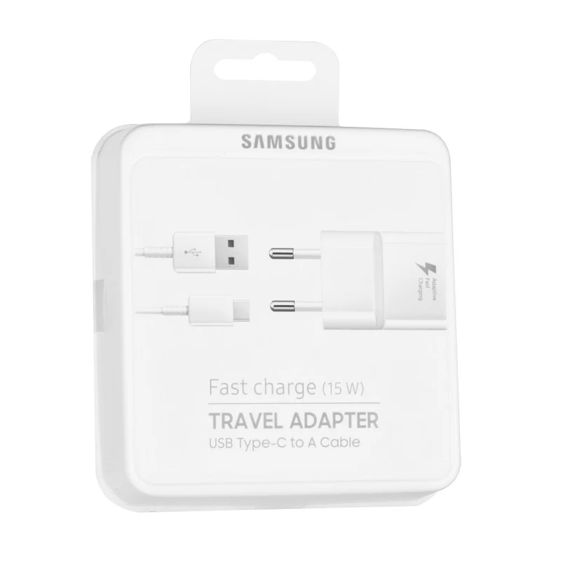 Alimentatore Da Viaggio Samsung Travel Adapter Fast Charge 15W Usb Type-C