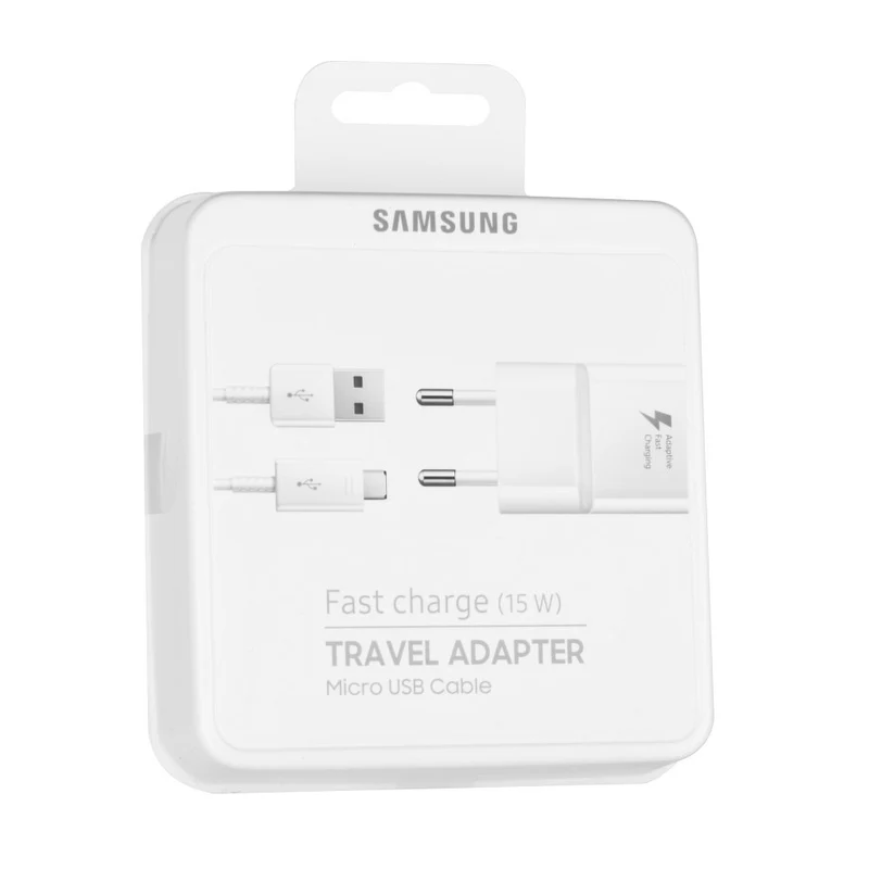 Alimentatore Da Viaggio Samsung Travel Adapter Fast Charge 15W Micro Usb