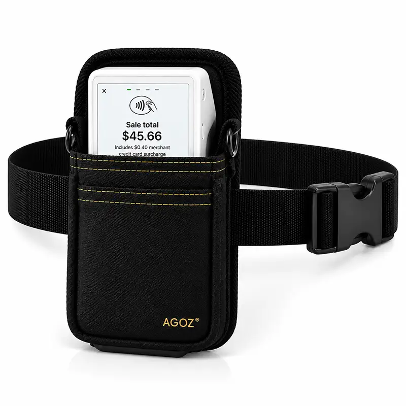 Clover Flex Handheld POS Holster with Rugged Waist Belt | Agoz