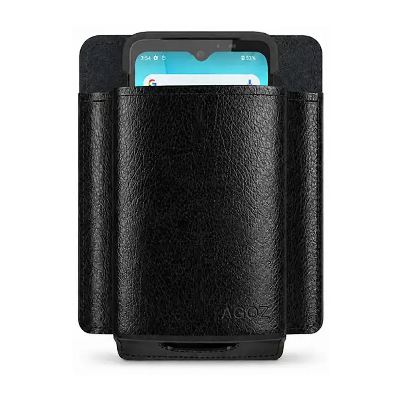 Leather Unitech Handheld Scanner Case for Daily Field Carry | Agoz