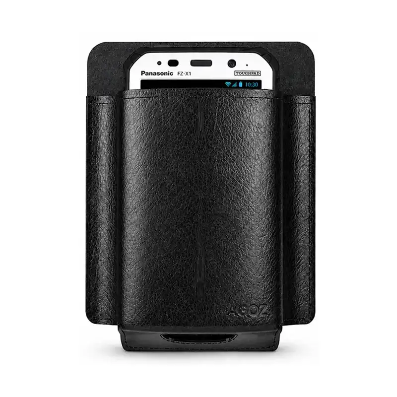 Leather Panasonic Toughbook Scanner Case for Professional Field Carry | Agoz