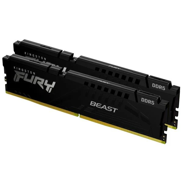 Kingston Fury Beast 2x16GB - DDR5 - 6000MT/s - CL36 - DIMM - 288-pin - Black [KF560C36BBE2K2-32]