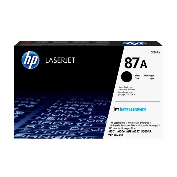 HP TONER NERO 87A, 8.500PAG PER LJ M5XX [CF287A]