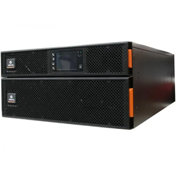 Vertiv Liebert UPS GXT5 - 16 kVA / 16 kW, 230 V Rack/tower online, garanzia online di 3 anni, con kit di montaggio in rack fisso, scheda di rete RDU101 (GXT5-16KIRT9UXLN) [GXT5-16KIRT9UXLN]