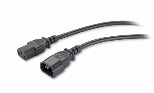 APC PWR Cord C13 - C14, 0.6 m Nero 0,61 m Accoppiatore C13 Accoppiatore C14 [AP9890]
