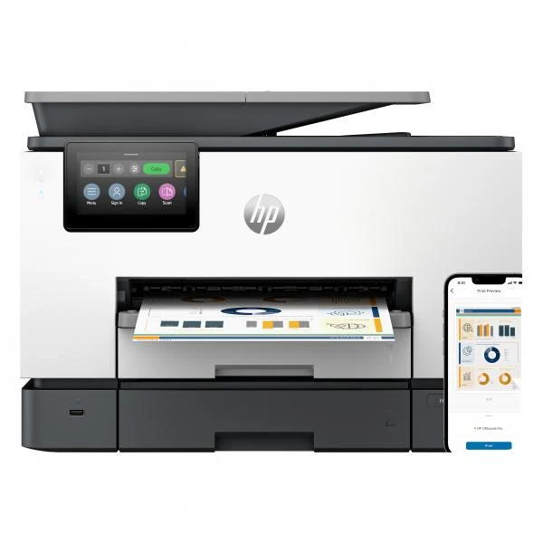 HP MULTIFUNZIONE INK A4 COLORE, OFFICEJET PRO 9130B, 39PPM, FRONTE/RETRO, ADF, USB/LAN/WIFI, 4 IN 1 [4U561B]