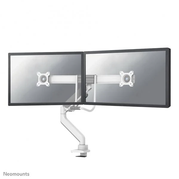 Neomounts DS75-450WH2 Braccio per monitor 17-32" - molla a gas - Topfix - 180-stop [DS75-450WH2]